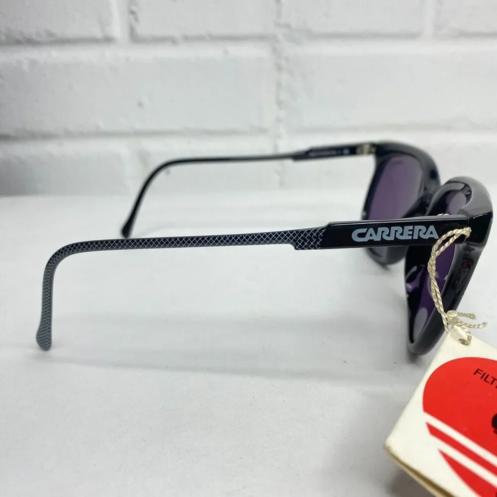 Carrera 5426 91 Large silver/black Vintage SunglassesSuper Rare H2041‎